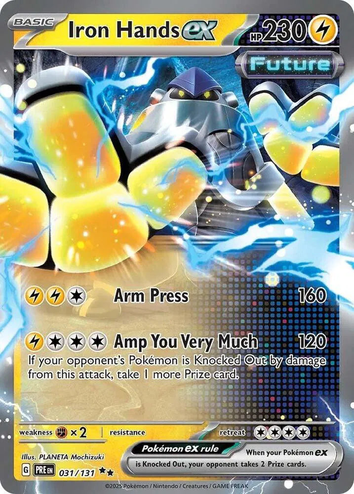 Iron Hands ex - Prismatic Evolutions (Double Rare)