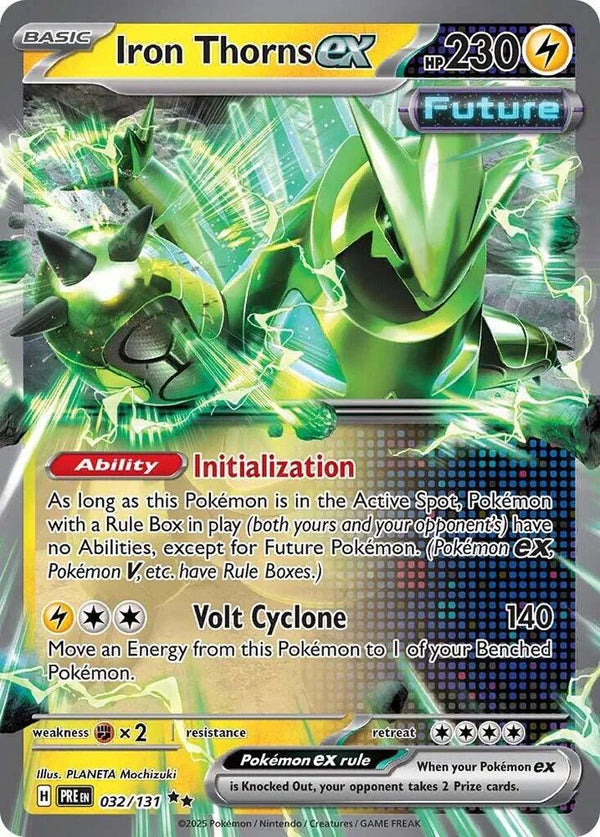 Iron Thorns ex - Prismatic Evolutions (Double Rare)