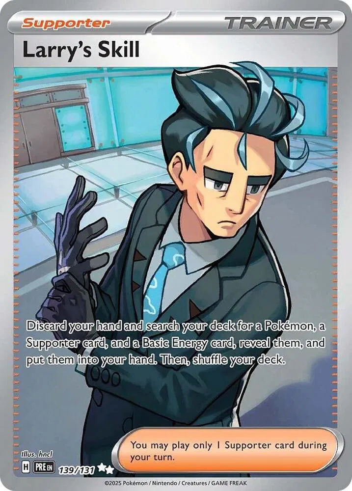 Larry's Skill - Prismatic Evolutions (Ultra Rare)