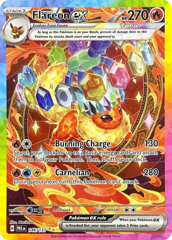 Flareon ex - Prismatic Evolutions (Special Illustration Rare)