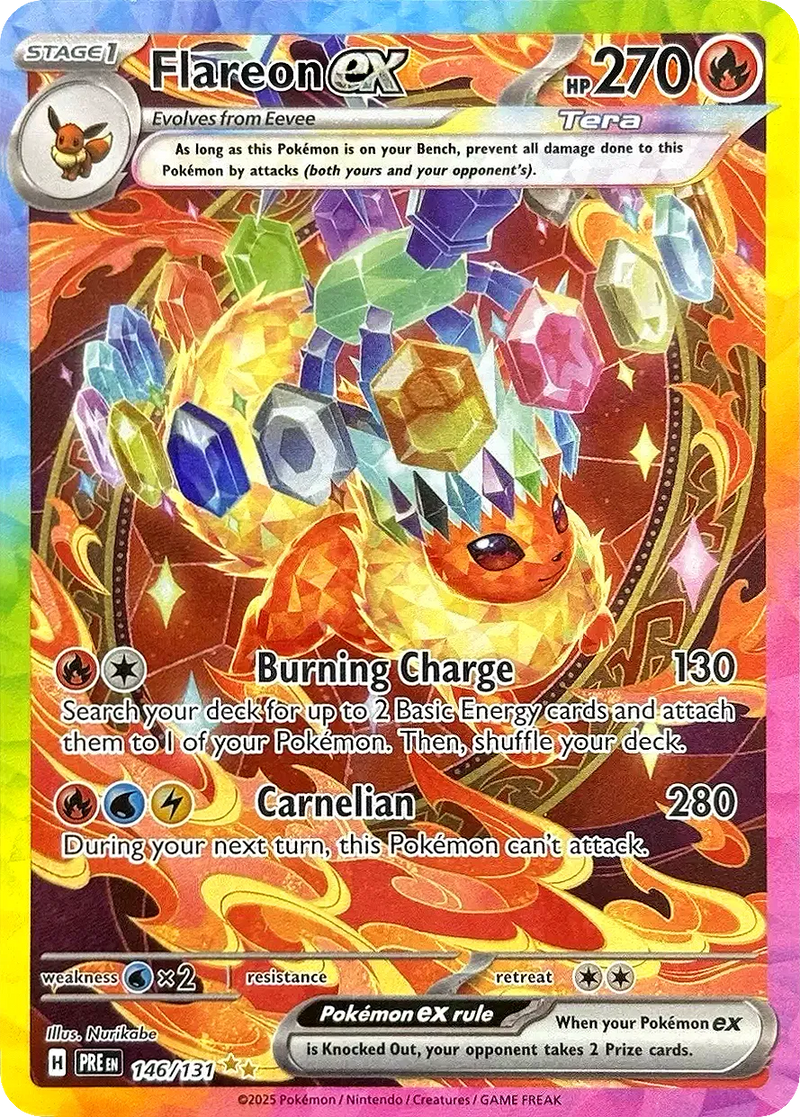Flareon ex - Prismatic Evolutions (Special Illustration Rare)