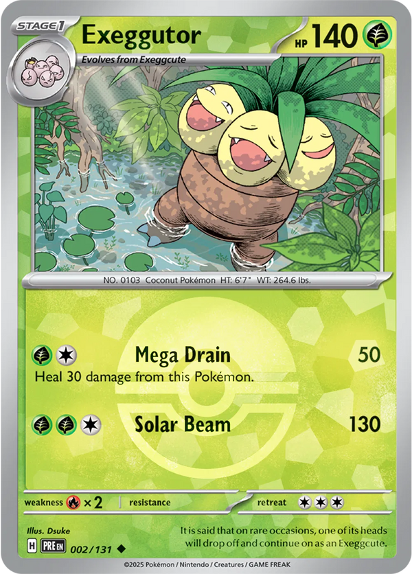 Exeggutor (Poke Ball Pattern) - Prismatic Evolutions