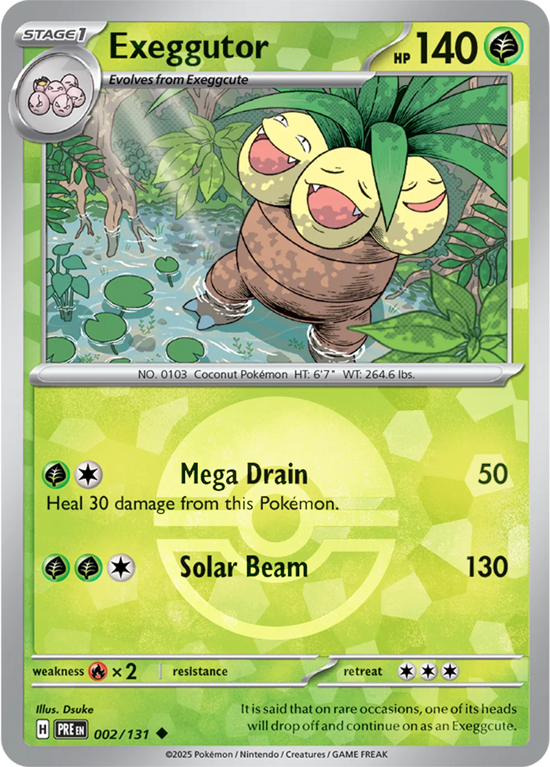 Exeggutor (Poke Ball Pattern) - Prismatic Evolutions