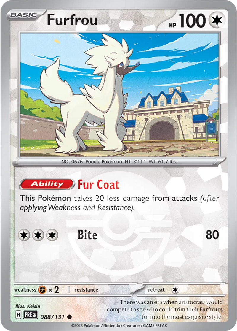 Furfrou (Poke Ball Pattern) - Prismatic Evolutions
