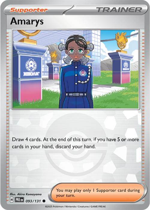 Amarys (Poke Ball Pattern) - Prismatic Evolutions — Single | God Pack Collection