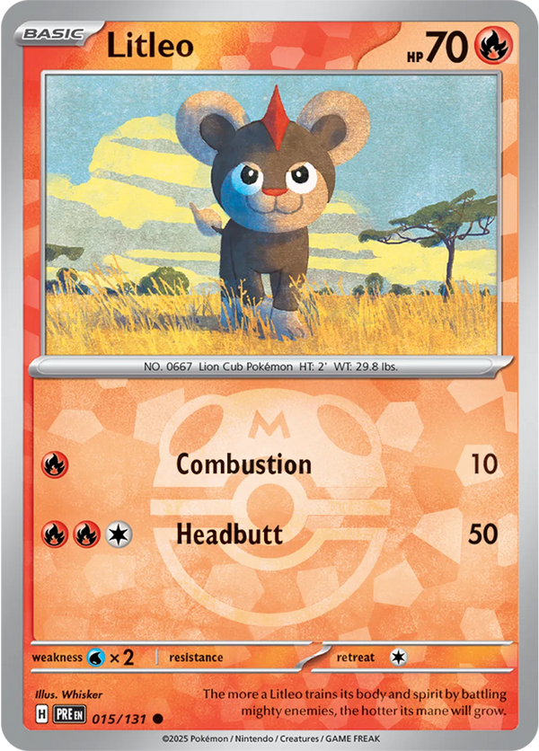 Litleo (Master Ball Pattern) - Prismatic Evolutions