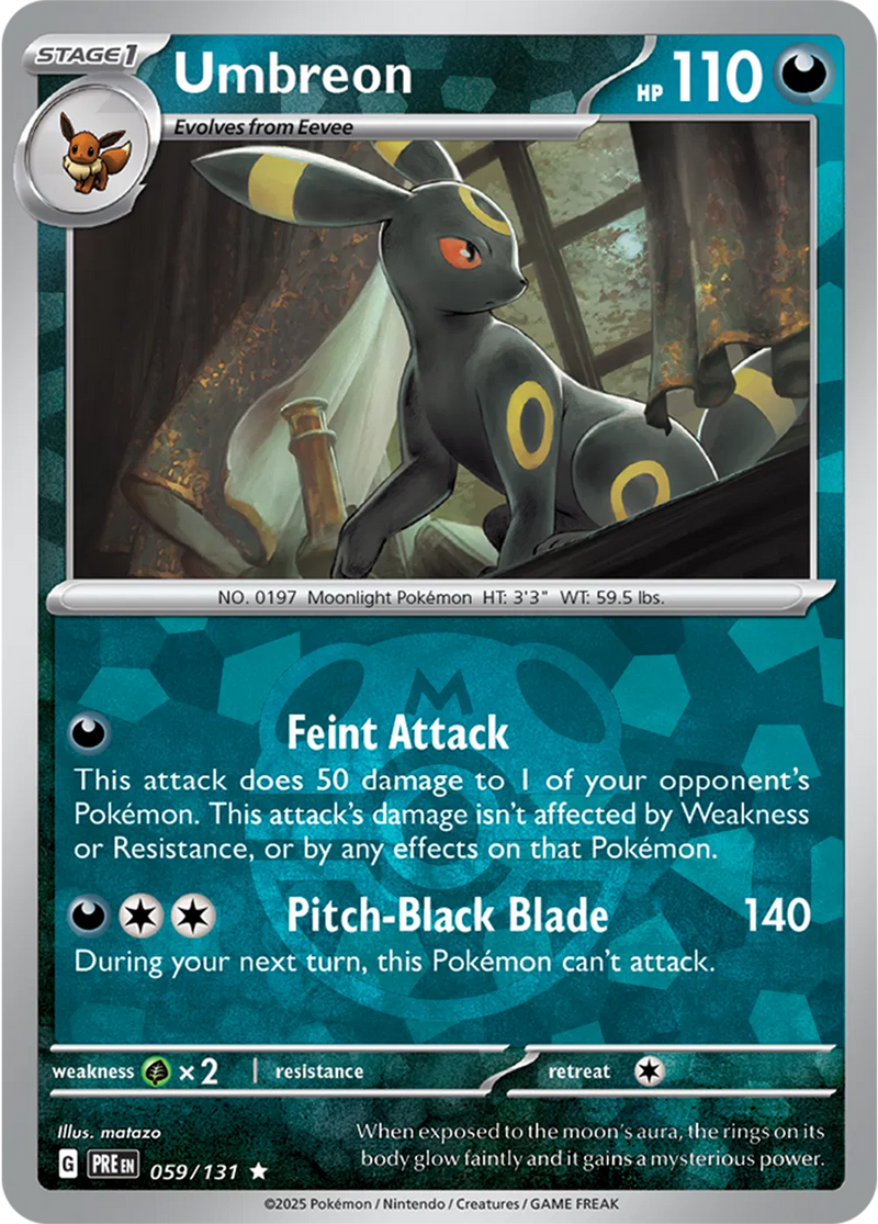 Umbreon (Master Ball Pattern) - Prismatic Evolutions
