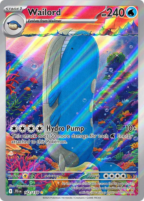 Wailord - Journey Together (Illustration Rare)