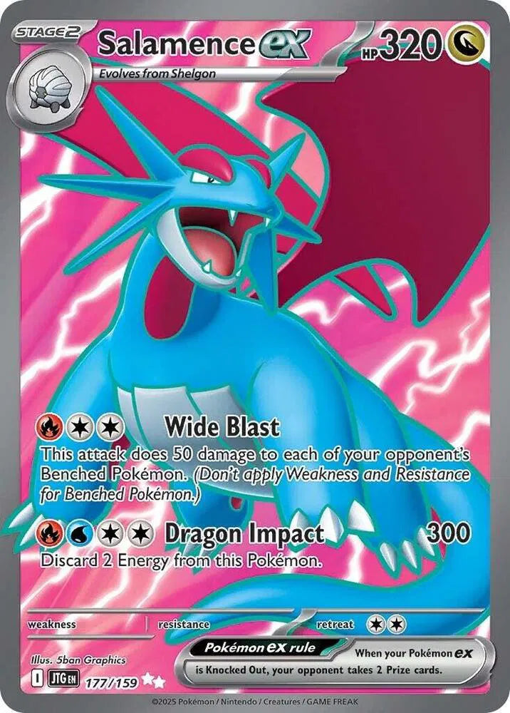 Salamence ex - Journey Together (Ultra Rare)