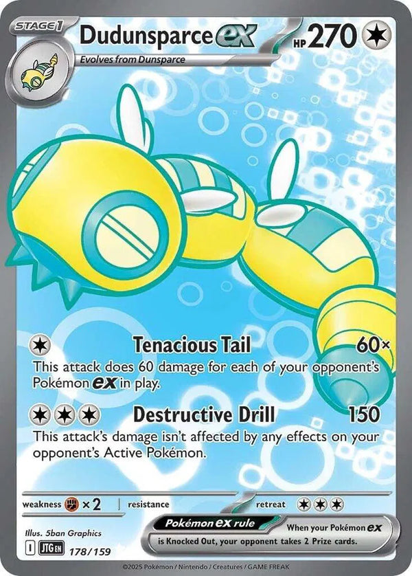 Dudunsparce ex - Journey Together (Ultra Rare)