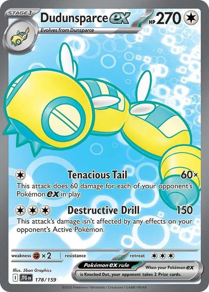 Dudunsparce ex - Journey Together (Ultra Rare)