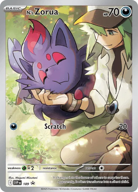 N's Zorua - Scarlet & Violet Promo