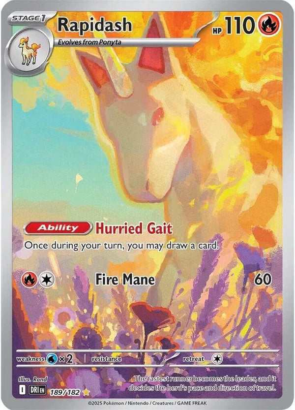 Rapidash - Destined Rivals (Illustration Rare)