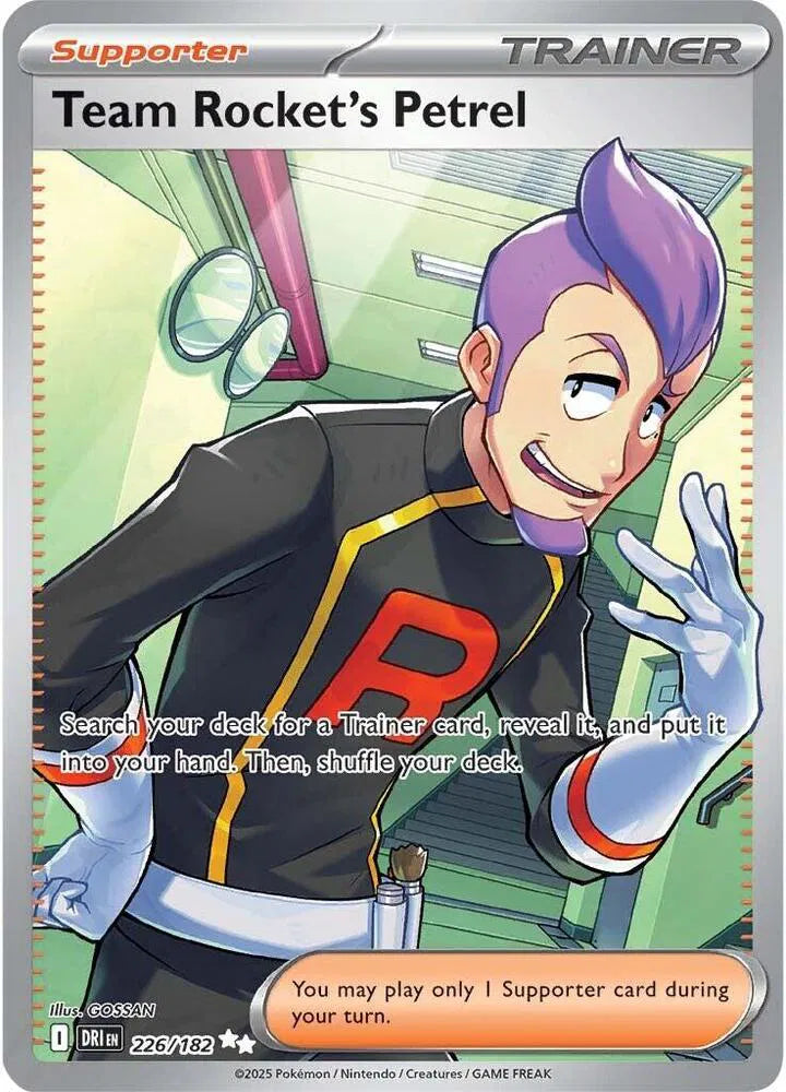 Team Rocket's Petrel - Destined Rivals (Ultra Rare)