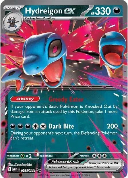 Hydreigon ex - White Flare (Double Rare)