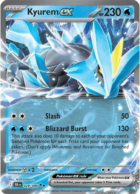 Kyurem ex - Black Bolt (Double Rare)