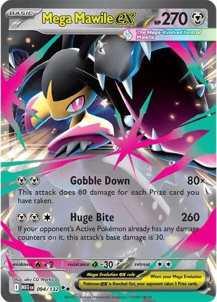 Mega Mawile ex - Mega Evolution (Double Rare)