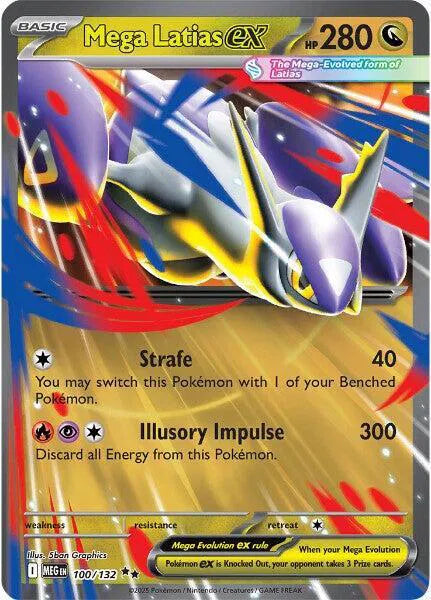Mega Latias ex - Mega Evolution (Double Rare, 100/132 Holo)