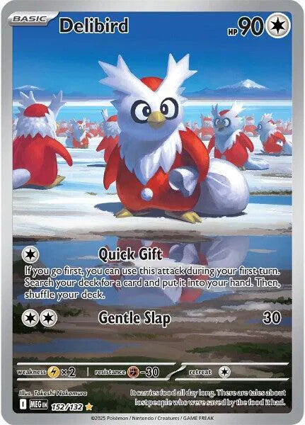 Delibird - Mega Evolution (Illustration Rare)