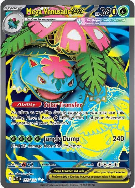 Mega Venusaur ex - Mega Evolution (Ultra Rare, 155/132 Holo)