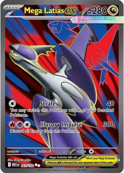 Mega Latias ex - Mega Evolution (Ultra Rare, 163/132 Holo)