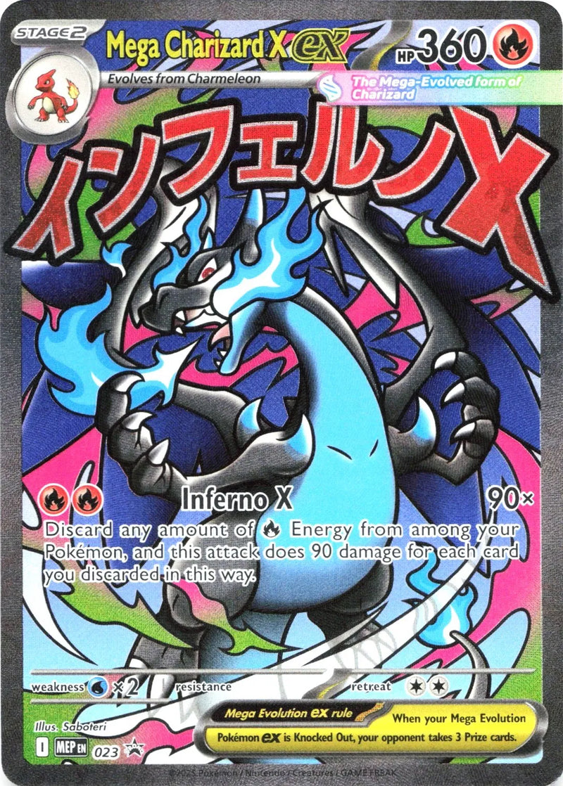 Mega Charizard X ex - Mega Evolution Promos