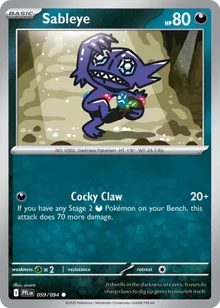 Sableye - Phantasmal Flames (059/094)