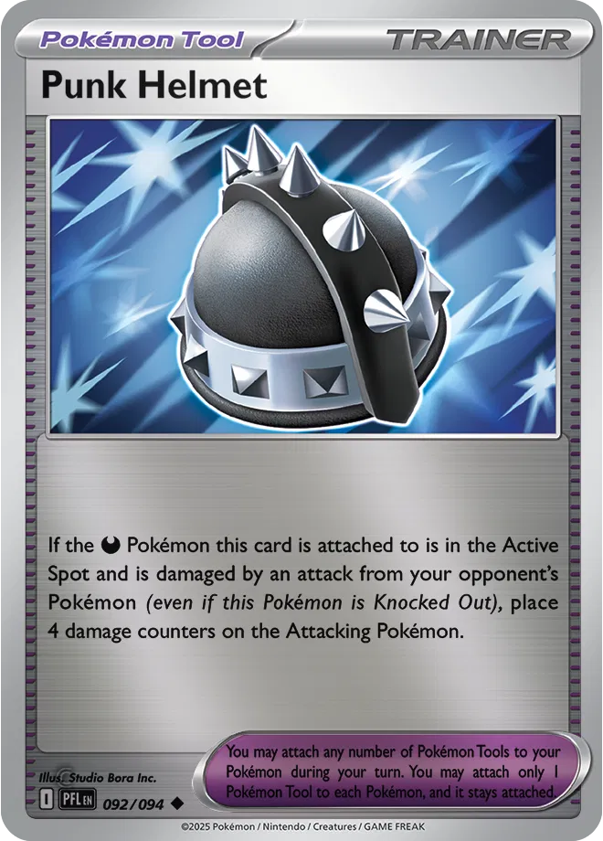 Punk Helmet - Phantasmal Flames (092/094 Reverse Holo)