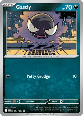 Gastly - Phantasmal Flames (054/094)
