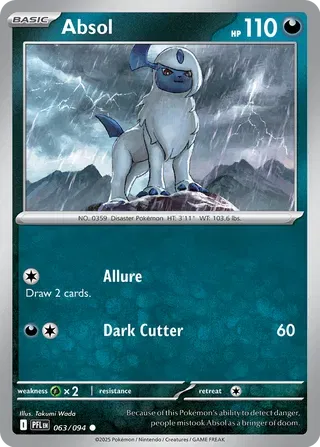 Absol - Phantasmal Flames (063/094)