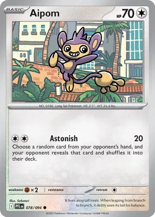 Aipom - Phantasmal Flames (078/094)