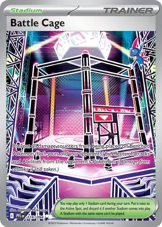 Battle Cage - Phantasmal Flames (Ultra Rare, 116/094 Holo) — Single | God Pack Collection