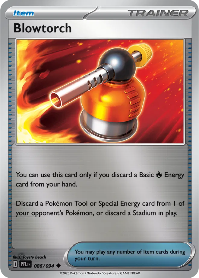 Blowtorch - Phantasmal Flames (086/094 Reverse Holo)