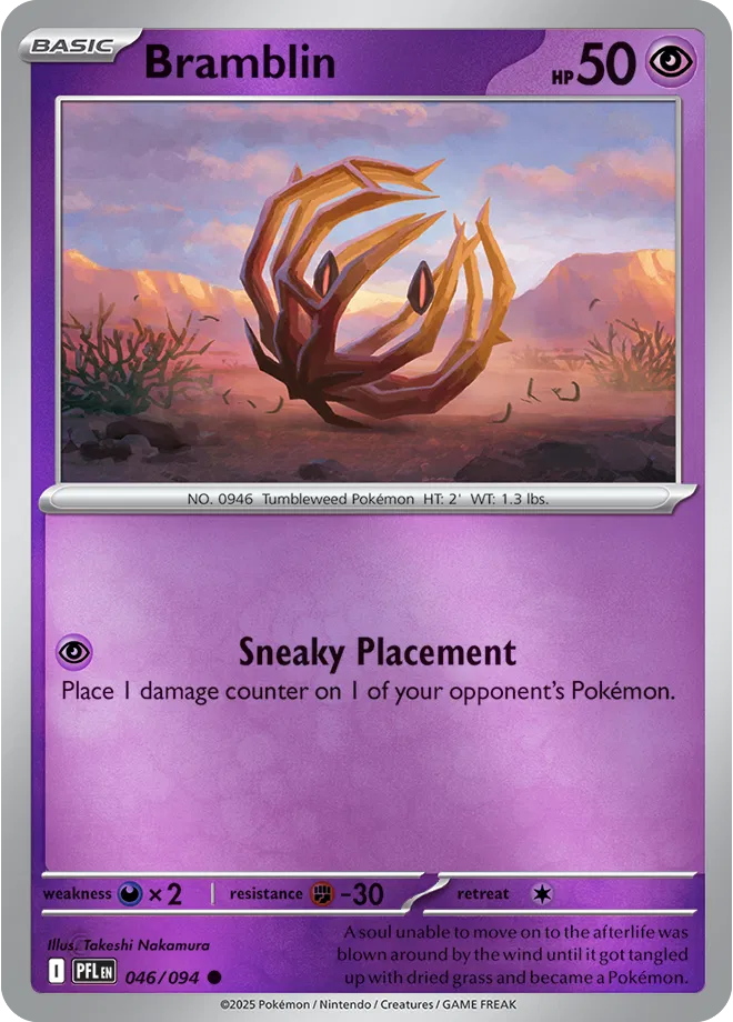 Bramblin - Phantasmal Flames (046/094 Reverse Holo)