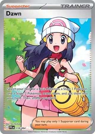 Dawn - Phantasmal Flames (Ultra Rare, 118/094 Holo)