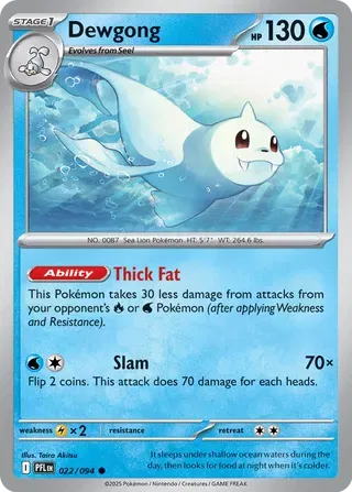 Dewgong - Phantasmal Flames (022/094)