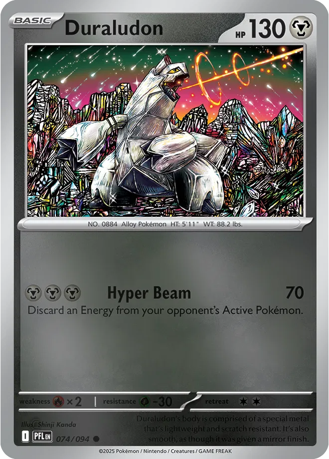 Duraludon - Phantasmal Flames (074/094 Reverse Holo)