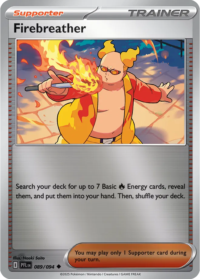 Firebreather - Phantasmal Flames (089/094 Reverse Holo)