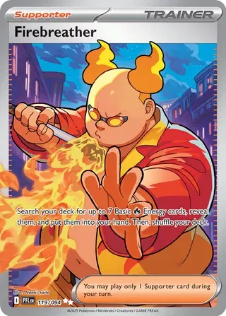 Firebreather - Phantasmal Flames (Ultra Rare, 119/094 Holo)