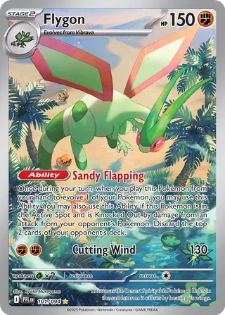 Flygon - Phantasmal Flames (Illustration Rare, 101/094 Holo)