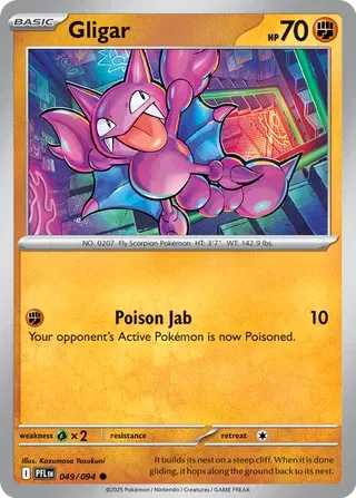Gligar - Phantasmal Flames (049/094)