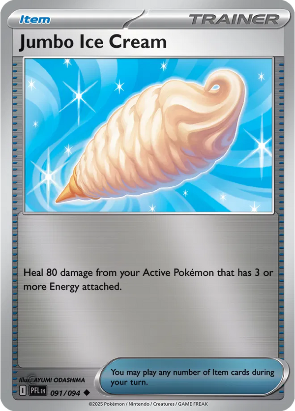 Jumbo Ice Cream - Phantasmal Flames (091/094 Reverse Holo)