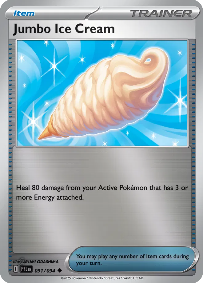Jumbo Ice Cream - Phantasmal Flames (091/094 Reverse Holo)