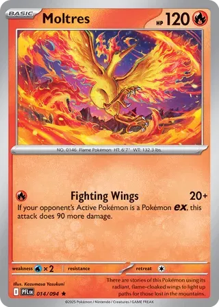 Moltres - Phantasmal Flames (014/094 Holo)