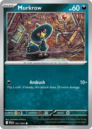 Murkrow - Phantasmal Flames (057/094)