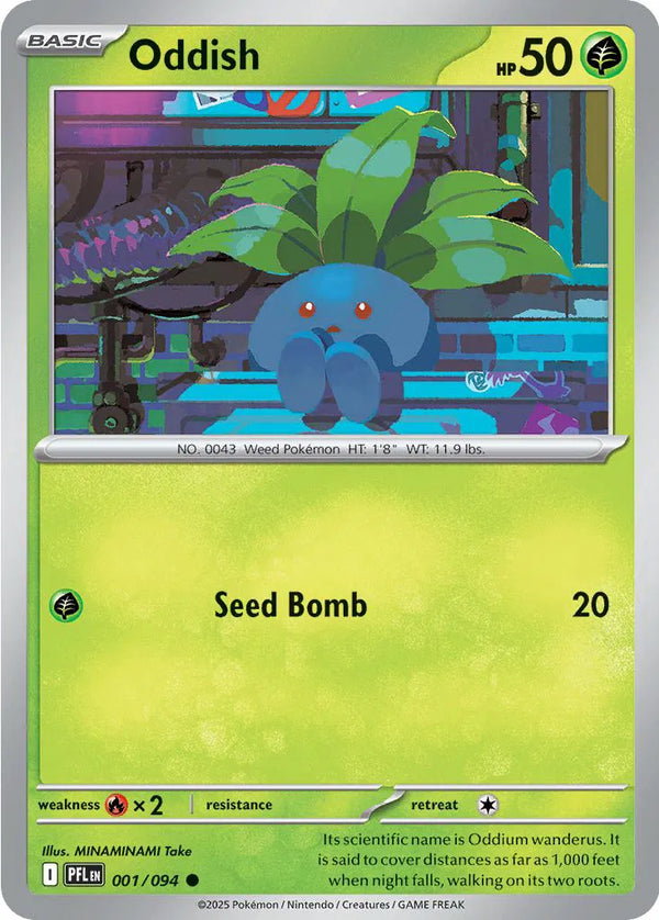 Oddish - Phantasmal Flames (001/094)