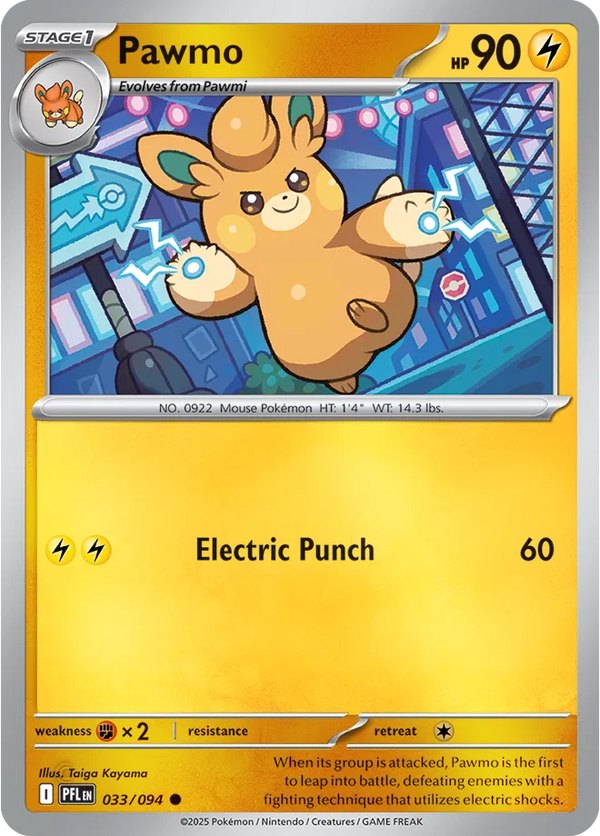Pawmo - Phantasmal Flames (033/094 Reverse Holo)