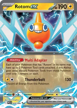 Rotom ex - Phantasmal Flames (Double Rare, 029/094 Holo)