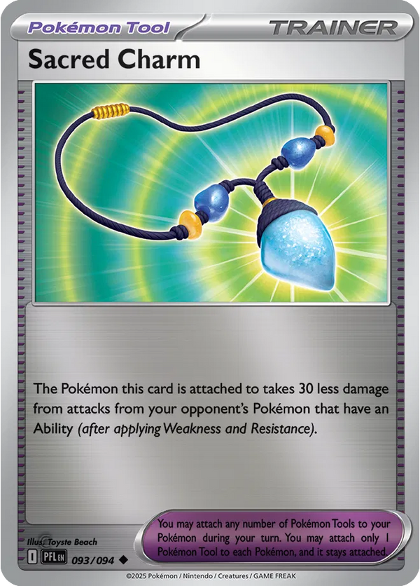 Sacred Charm - Phantasmal Flames (093/094 Reverse Holo)