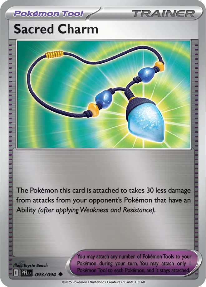 Sacred Charm - Phantasmal Flames (093/094 Reverse Holo)